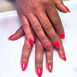 example of customer's nails