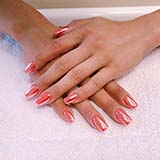 example of customer's nails
